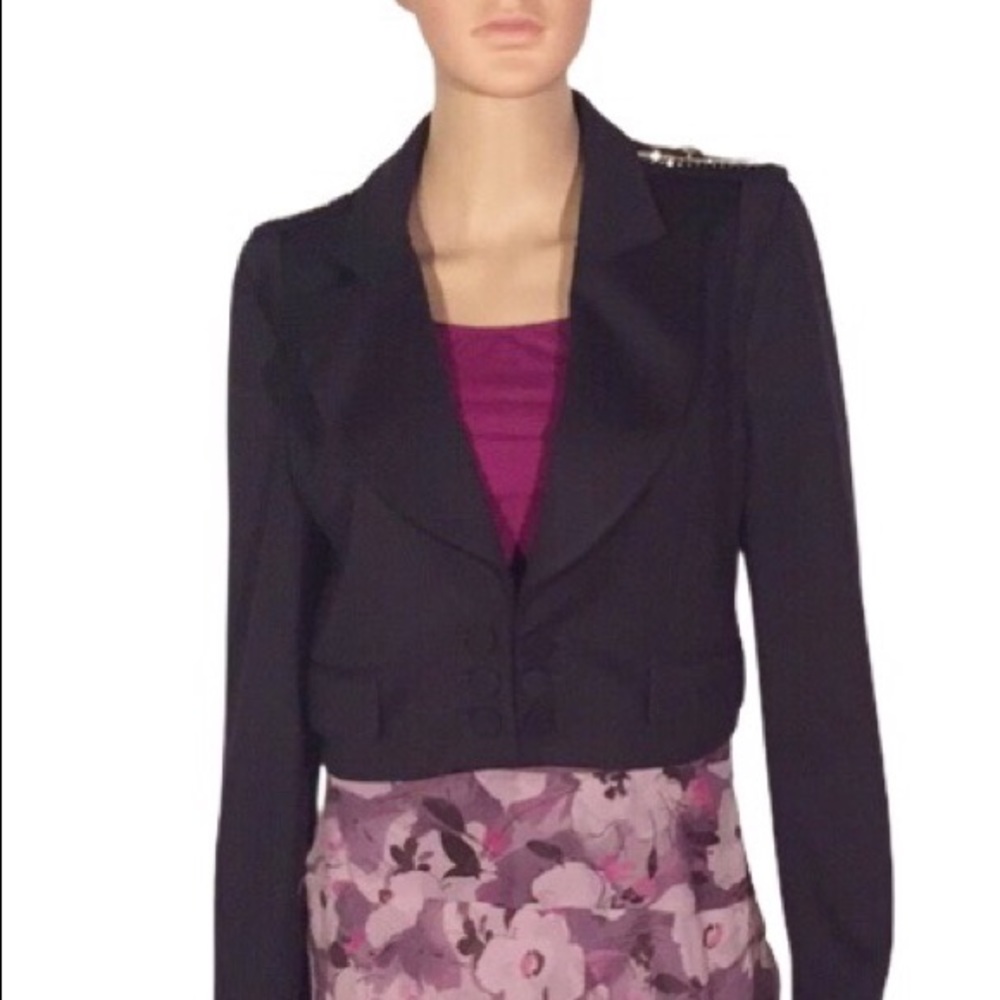 Almost New Patrizia Pepe Cropped Jacket Blazer